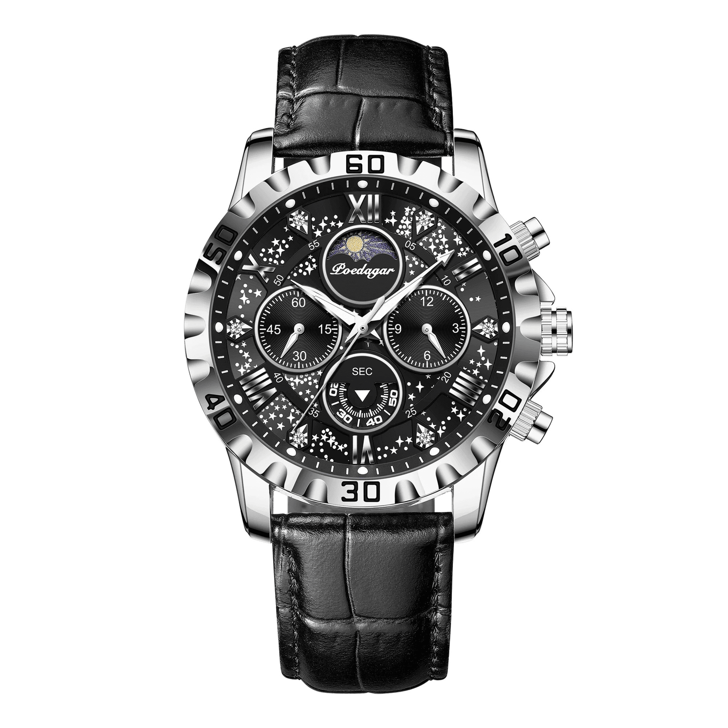 Poedagar Ocean Men's Watch: Nautical Elegance and High Precision